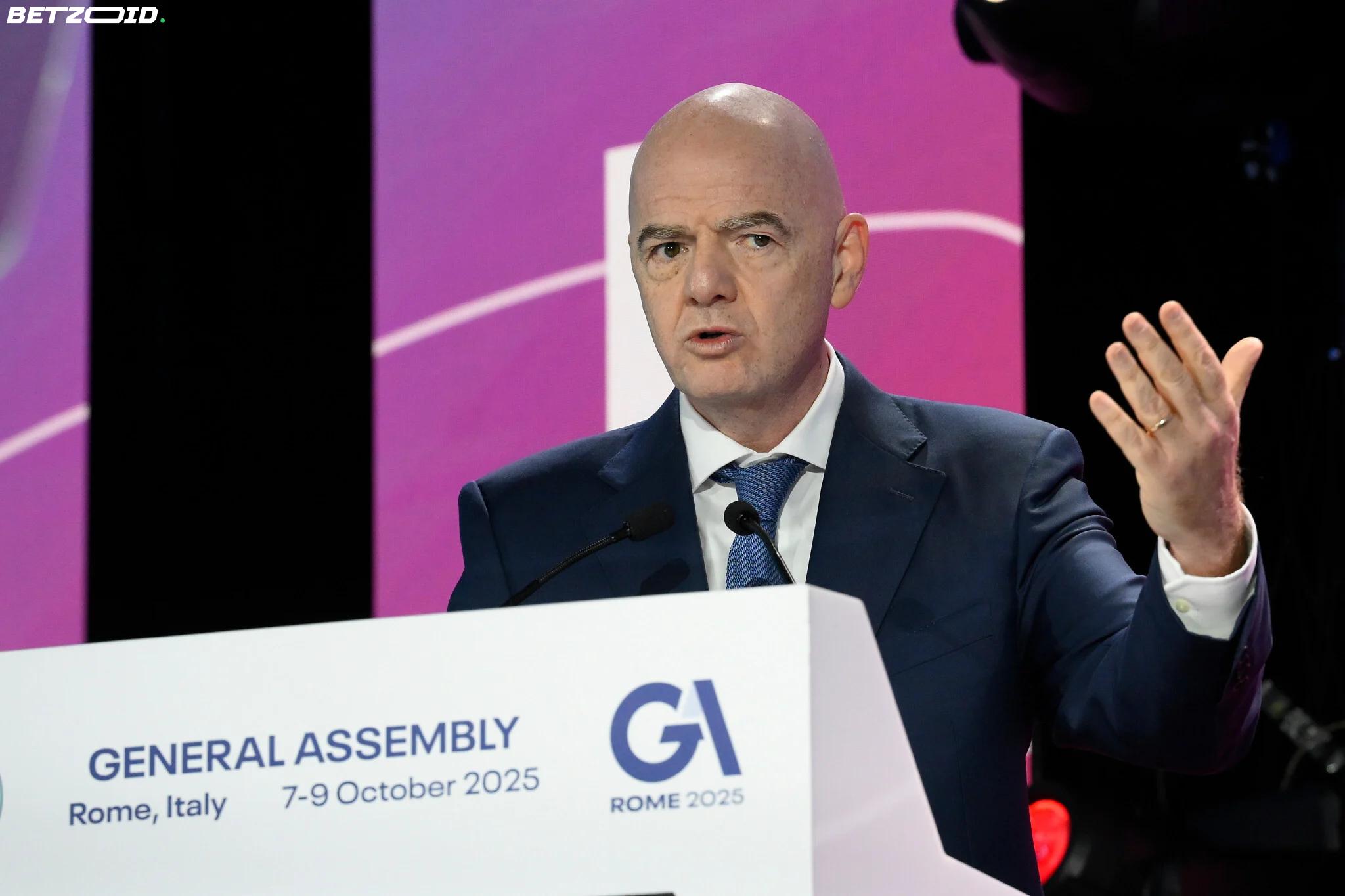 Infantino Stands Against Israel Ban While Advocating Russia's Football Comeback