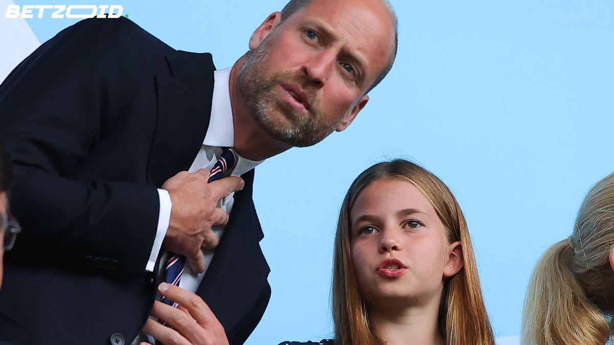 Prince William Returns from Saudi Arabia with Special Football Jersey for Princess Charlotte